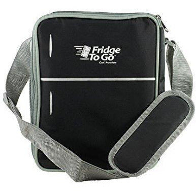 Fridge To Go Mini Fridge 12 Can Lunch Bag Black