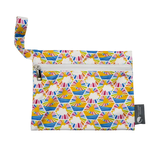 Wolf Gang Small Wet Bag - Kaleidoscopic Tropic