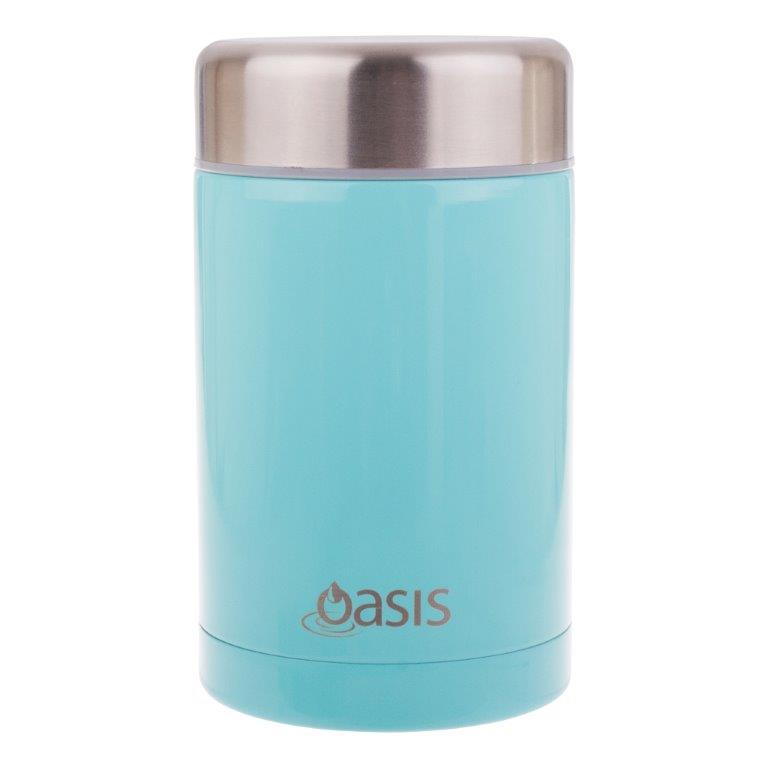 Oasis 450ml Stainless Steel Food Flask - Assorted Colours