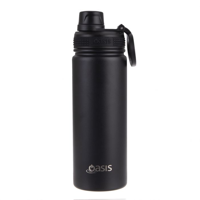 Oasis 550ml Stainless Steel Insulated Challenger Drink Bottle w/ Screw Cap - Assorted Colours