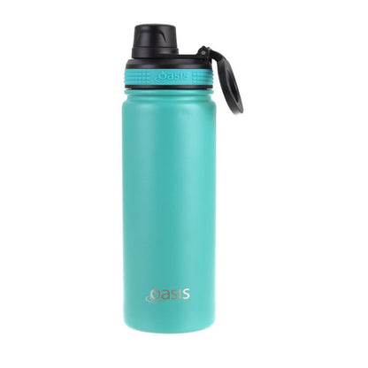 Oasis 550ml Stainless Steel Insulated Challenger Drink Bottle w/ Screw Cap - Assorted Colours