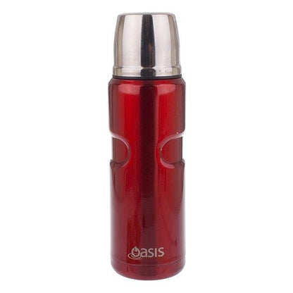 Oasis 500ml Stainless Steel Vacuum Flask - Assorted Colours