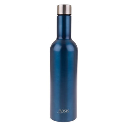 Oasis 750ml Stainless Steel Insulated Wine Traveller - Assorted Colours