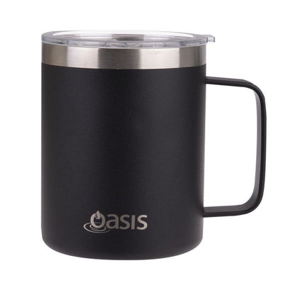 Oasis 400ml Stainless Steel Insulated Explorer Mug - Assorted Colours