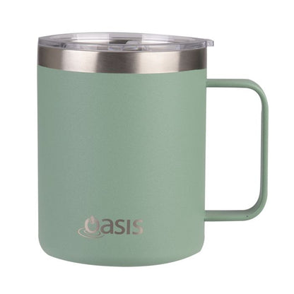 Oasis 400ml Stainless Steel Insulated Explorer Mug - Assorted Colours