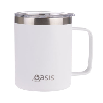 Oasis 400ml Stainless Steel Insulated Explorer Mug - Assorted Colours