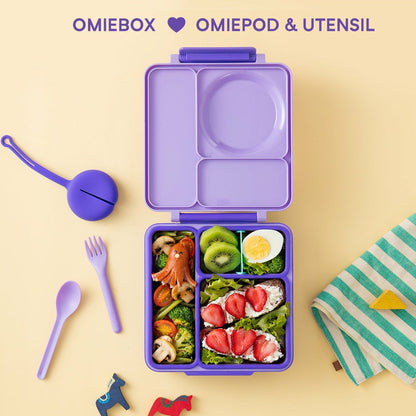 Omie Box Hot & Cold Bento Box - Assorted Colours