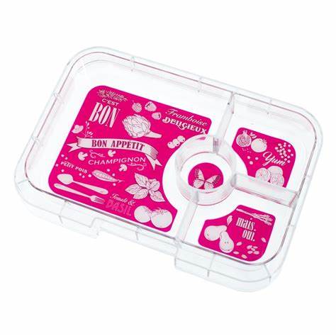 Yumbox Tapas Interchangeable Tray 4 & 5 Compartment - Assorted