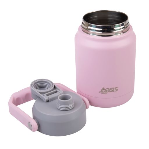 Oasis 1.2 Litre Stainless Steel Insulated Mini Jug W/Carry Handle - Assorted Colours