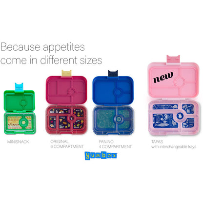 Yumbox Tapas 5 Compartment - Amalfi Pink