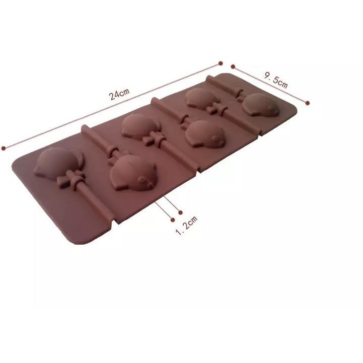 Fish Lollipop Silicone Tray