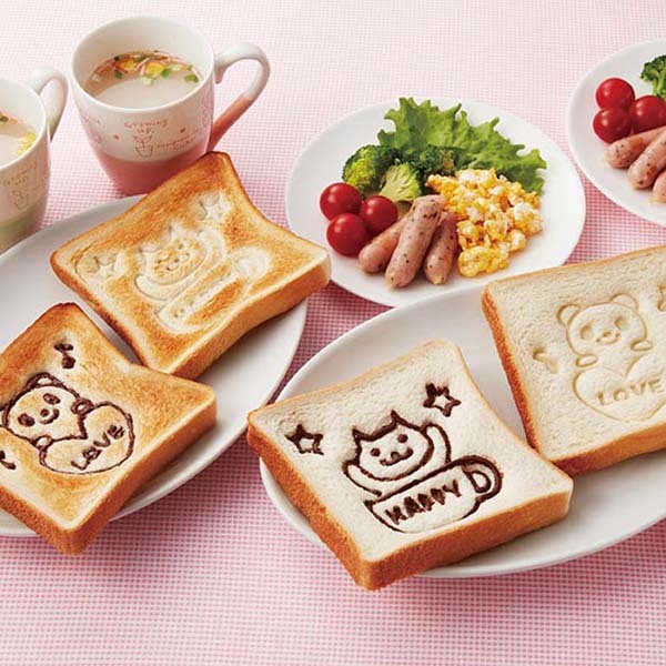 Torune Toast & Sandwich Stamper Set - Happy Love