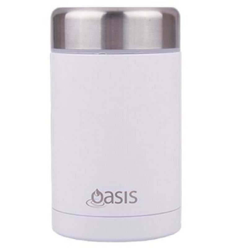 Oasis 450ml Stainless Steel Food Flask - Assorted Colours