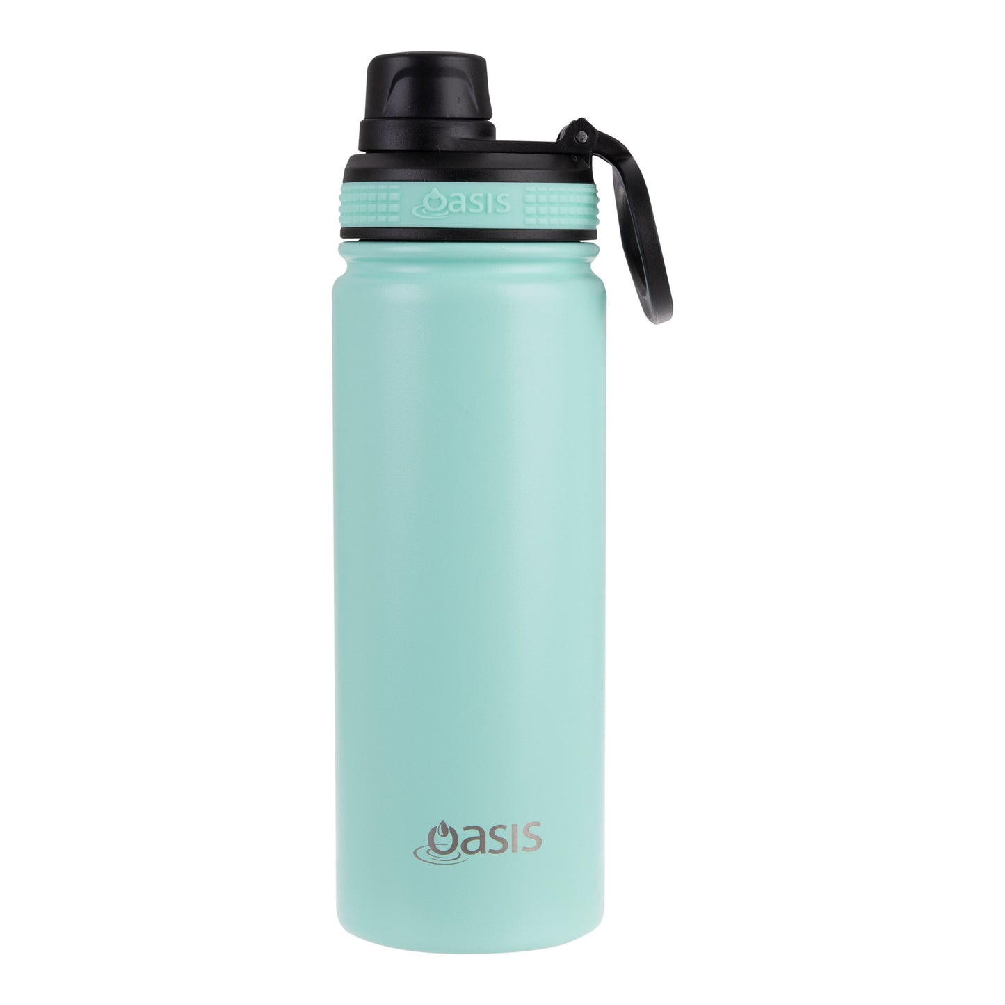 Oasis 550ml Stainless Steel Insulated Challenger Drink Bottle w/ Screw Cap - Assorted Colours