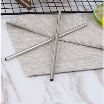 is GIFT Stainless Steel Short Cocktail Straight Drinking Straw - Single