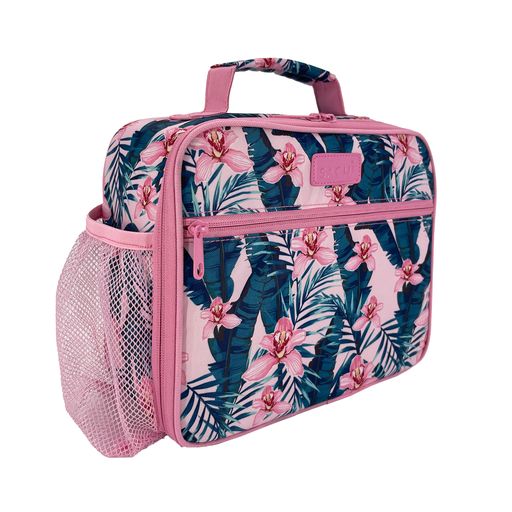 Sachi Insulated Teens Lunch Bag 'Pink Orchids'