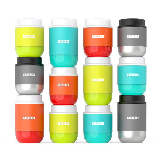 Zoku 295ml Neat Stack Food Jar - Choice of 3 Colours