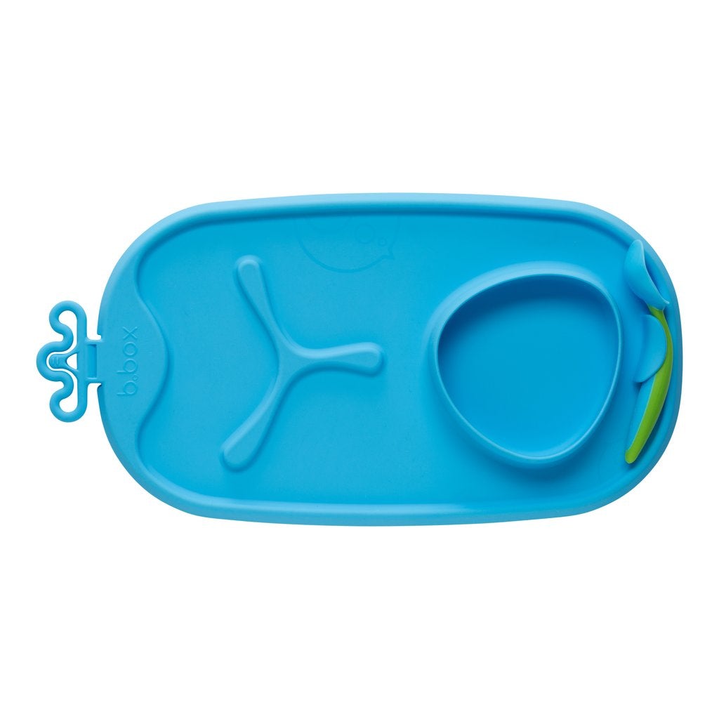 b.box Roll + Go Mealtime Mat - Ocean Breeze