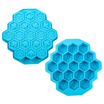 Bee Honeycomb Silicone Tray - Assorted Colours