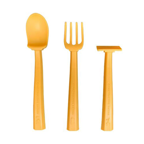 Constructive Eating Baby Training Set - Yellow