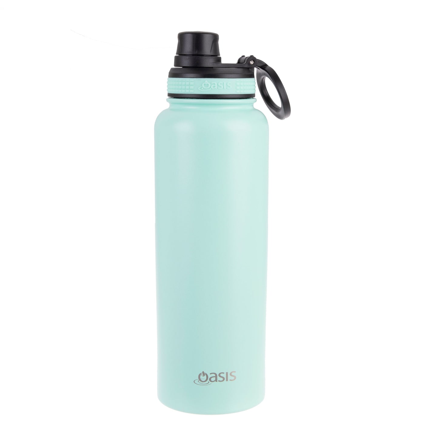 Oasis 1.1 Litre Stainless Steel Insulated Challenger Sports Bottle w/ Screw Cap - Assorted Colours