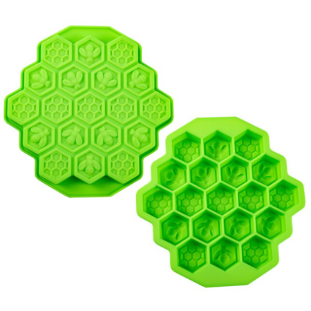 Bee Honeycomb Silicone Tray - Assorted Colours