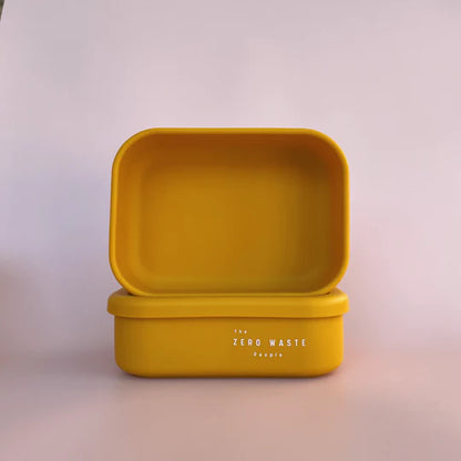 The Zero Waste People Silicone Rectangle Container - Assorted Colours