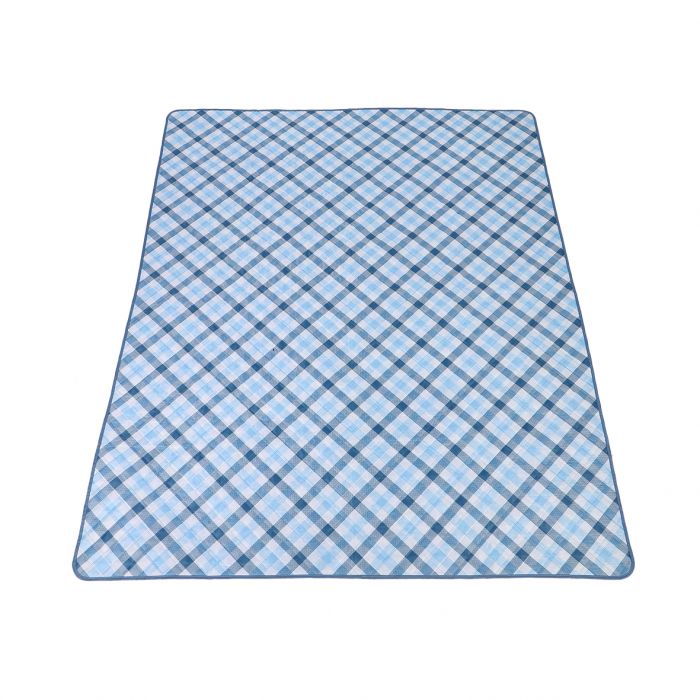 Sachi Picnic Rug - Blue Gingham