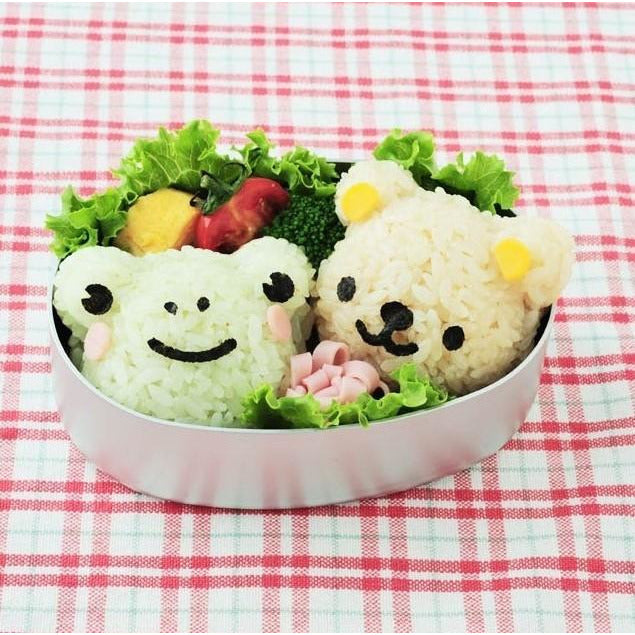 Arnest Rice Mould Set - Assorted Animal Faces