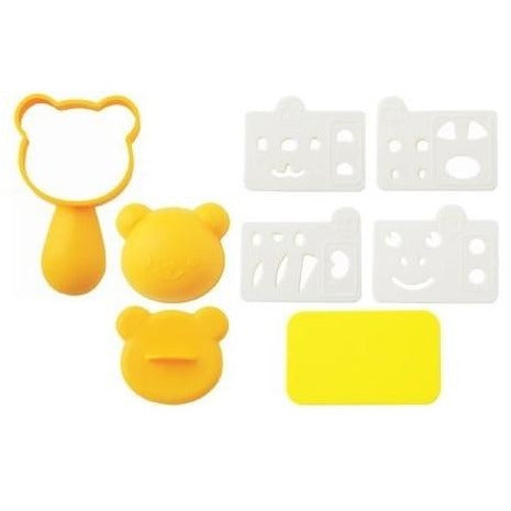 Arnest Rice Mould Set - Assorted Animal Faces