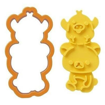 OSK Toast & Sandwich Cutter w/ Stamper - Rilakkuma