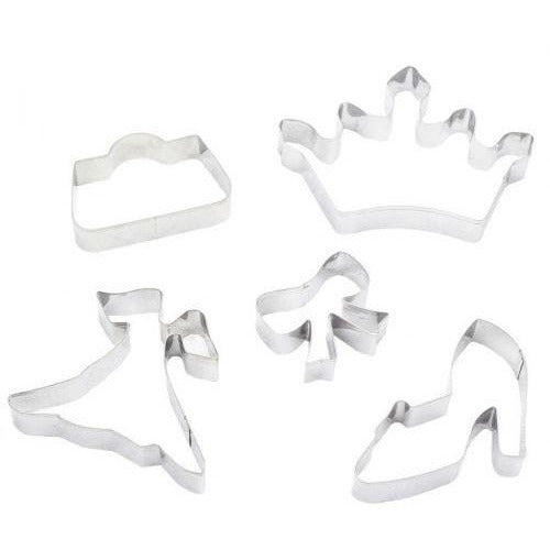 Sweet Themes Stainless Steel Cookie Cutter Set - Little Ladies