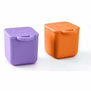 Omie Dip Silicone Dip Containers 2 pack- Assorted Colours