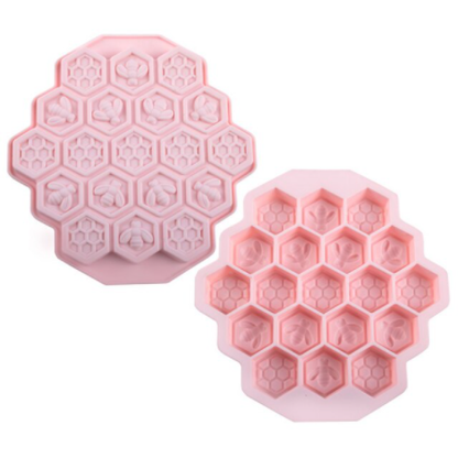 Bee Honeycomb Silicone Tray - Assorted Colours