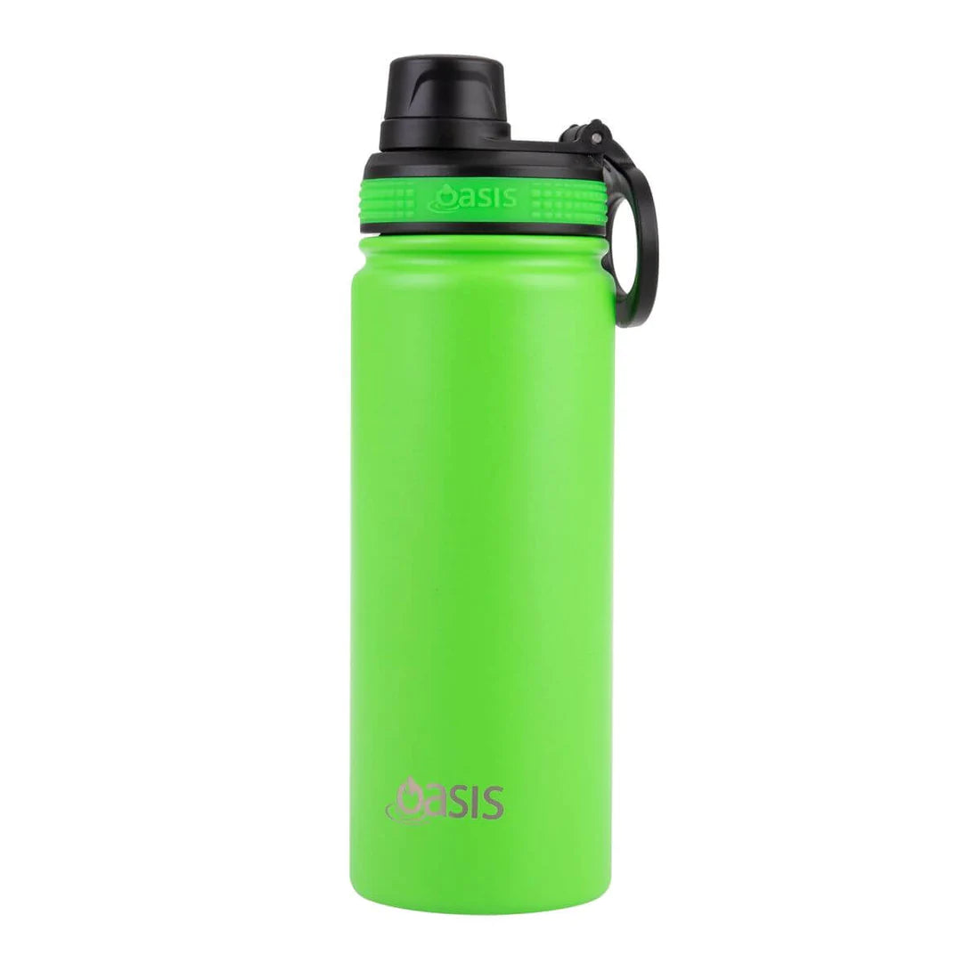 Oasis 550ml Stainless Steel Insulated Challenger Drink Bottle w/ Screw Cap - Assorted Colours