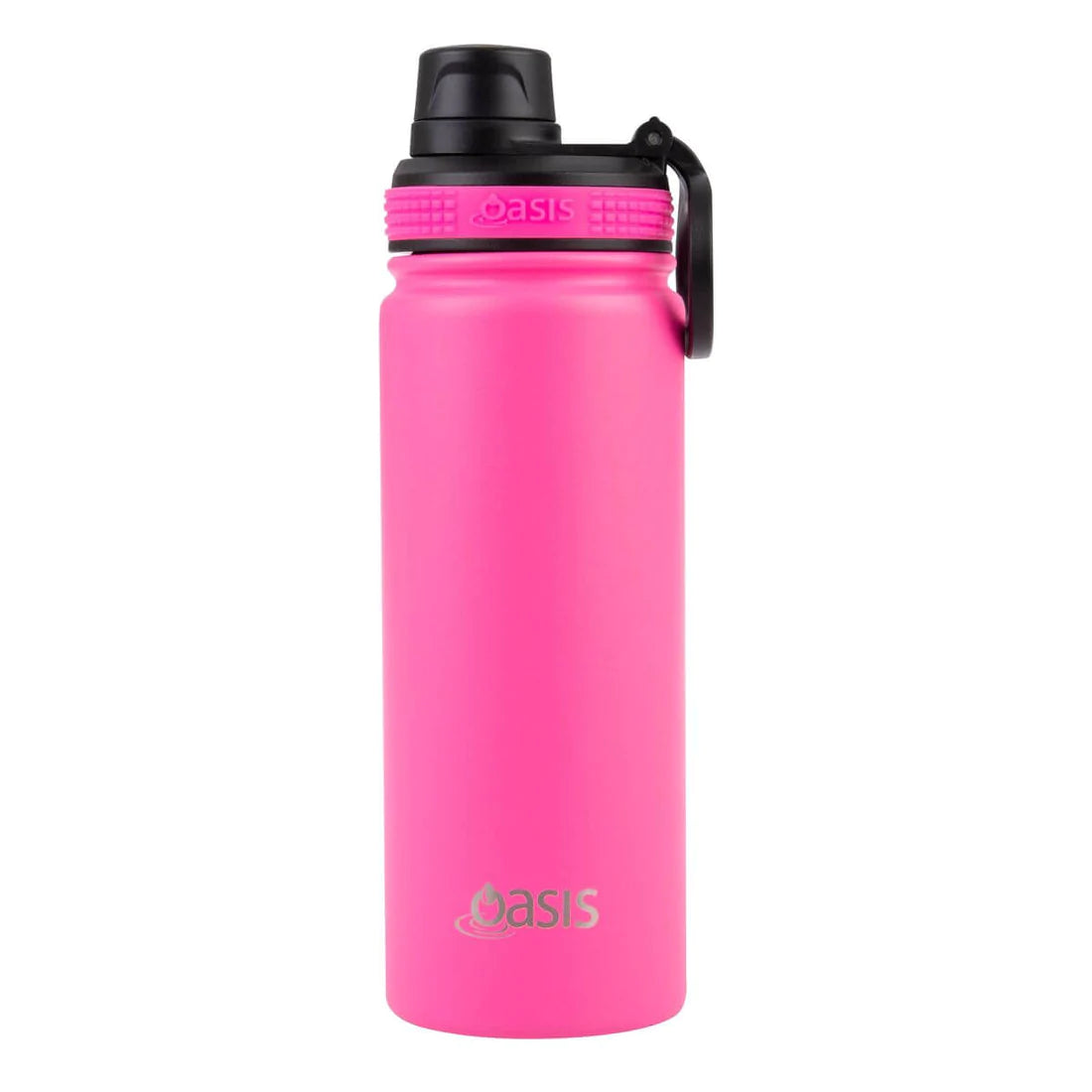 Oasis 550ml Stainless Steel Insulated Challenger Drink Bottle w/ Screw Cap - Assorted Colours