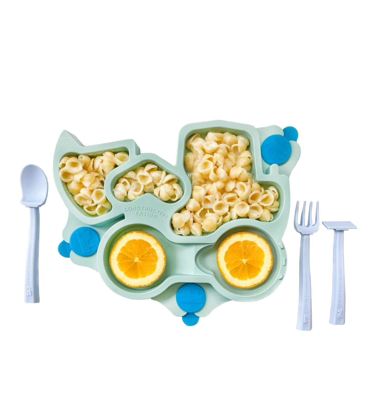 Constructive Eating Baby Training Set - Teal