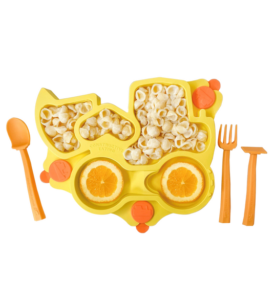 Constructive Eating Baby Training Set - Yellow